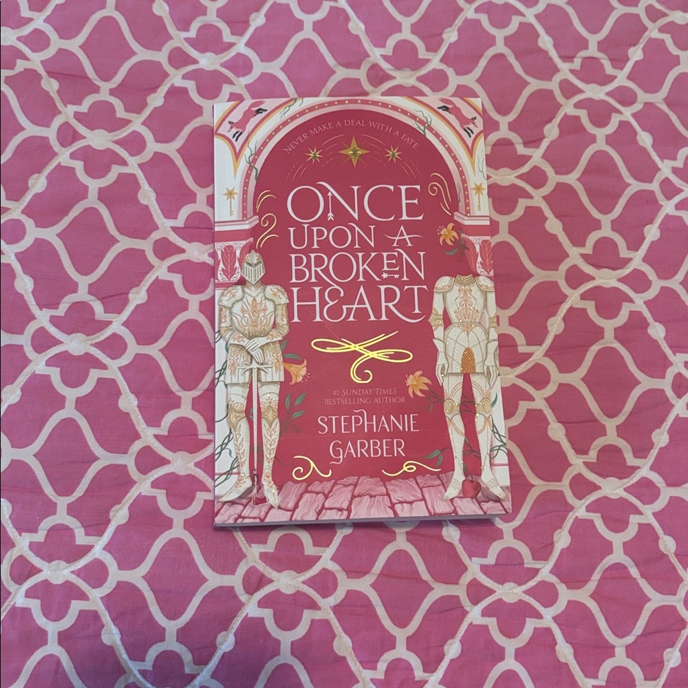 UK Edition- Once Upon a Broken Heart paperback